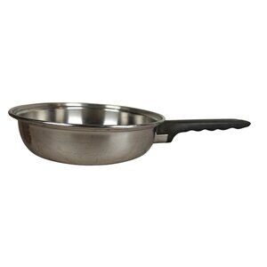 Vintage Lifetime 18/8 Stainless Steel  10" Skillet Frying Pan No Lid